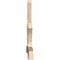 Ekena Millwork Davenport Smooth Timber Gable Bracket, Douglas Fir, 96"W x 48"H x 3 1/2"D x 5 1/2"F, 12/12 Pitch GBW096X48X0406DAV00SDF - alternate 4